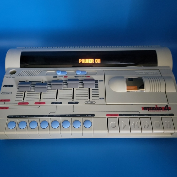 1988 Quick Shot Studio 4 QS-2050 Sound Mixing System Tested & Works D Battery Op - Picture 8 of 11